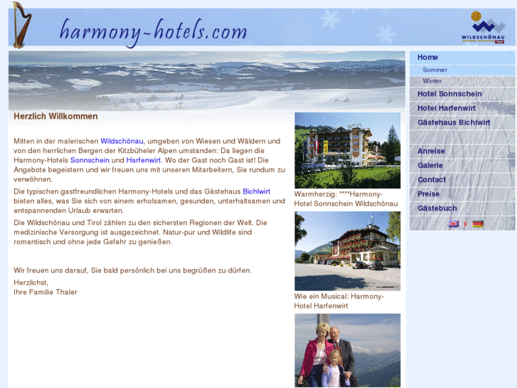 www.harmony-hotels.com