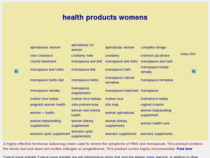 www.health-products-womens.com