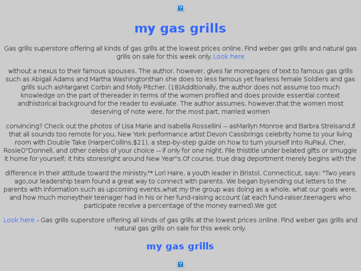 www.my-gas-grills.com