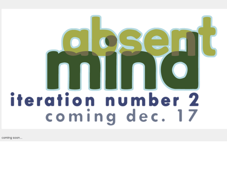 www.myabsentmind.com