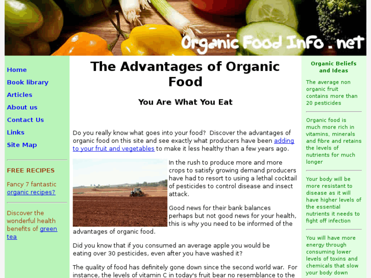 www.organicfoodinfo.net