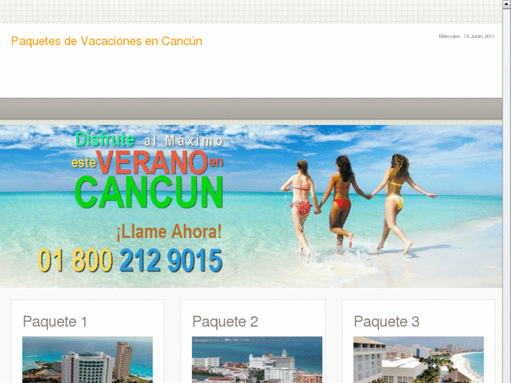 www.paquetesdevacacionesencancun.com