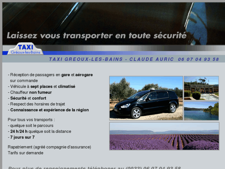 www.taxi-greoux.com