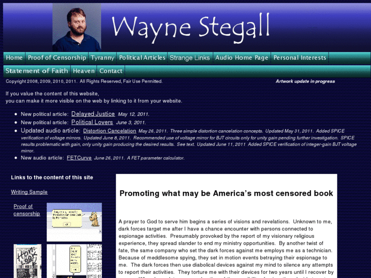 www.waynestegall.com