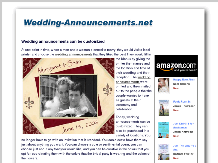www.wedding-announcements.net
