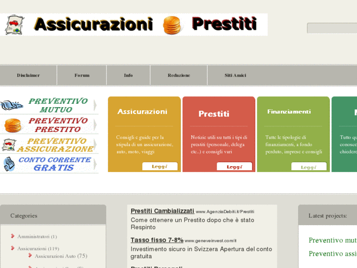 www.assicurazioniprestiti.com