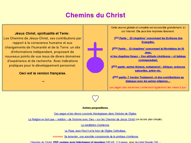 www.cheminsduchrist.net