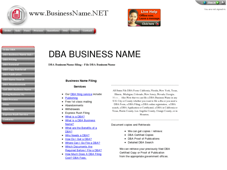 www.dba-filing.net