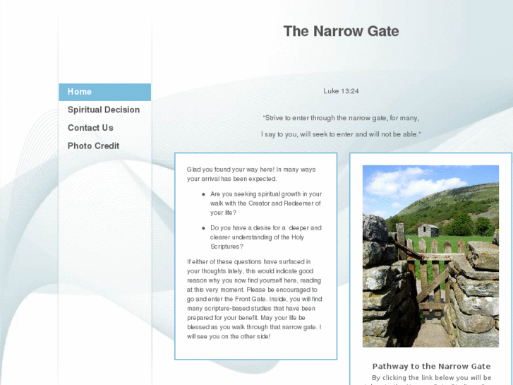 www.enter-through-the-narrow-gate.com