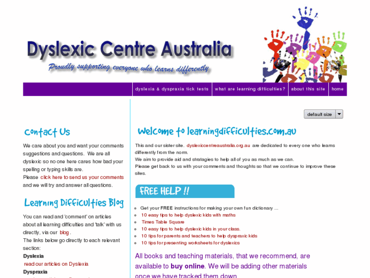 www.learningdifficulties.com.au