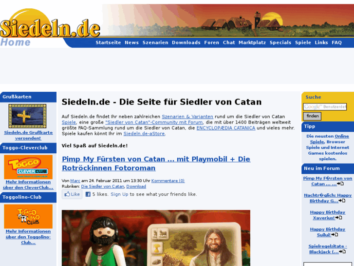 www.siedeln.de