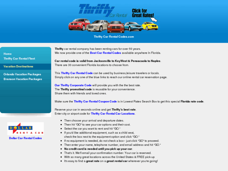 www.thriftycarrentalcodes.com