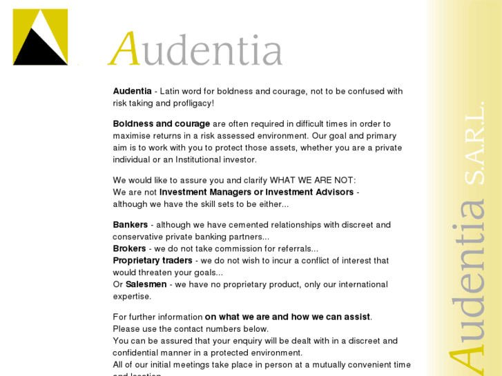 www.audentiasarl.com