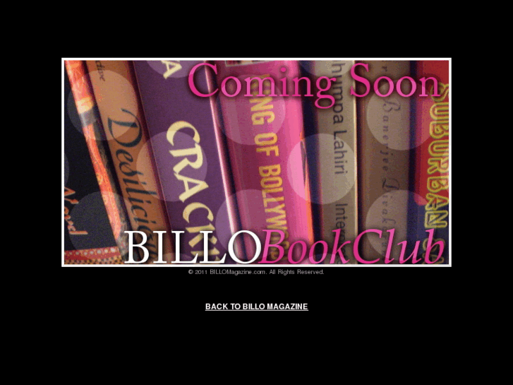 www.billobookclub.com