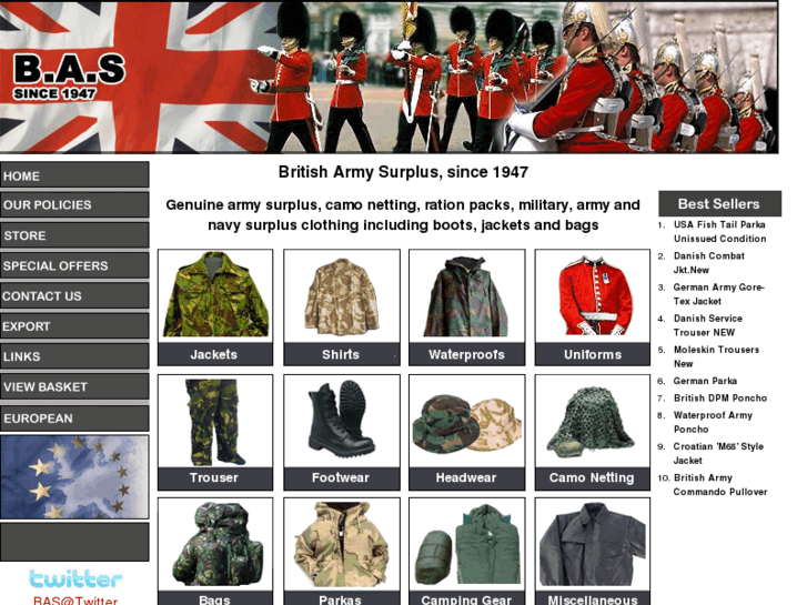 www.britisharmysurplus.com