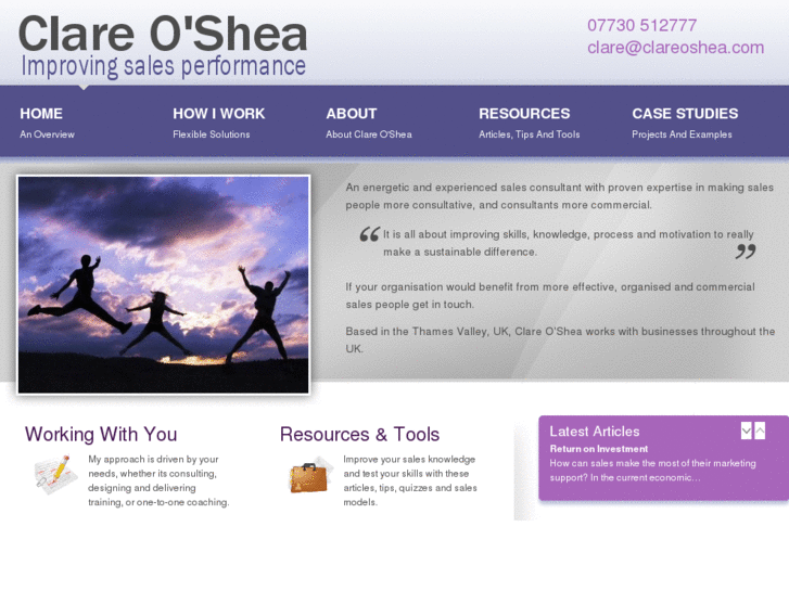 www.clareoshea.com