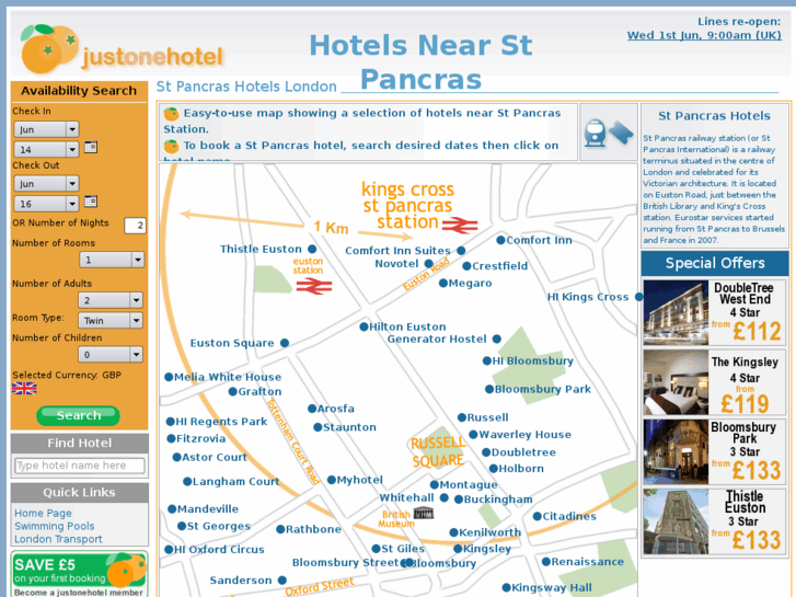 www.hotelsnearstpancras.co.uk