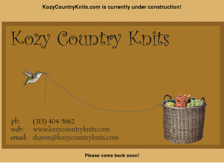 www.kozycountryknits.com