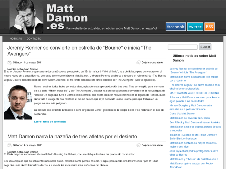 www.mattdamon.es