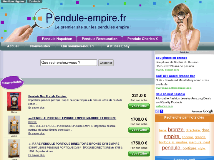 www.pendule-empire.fr