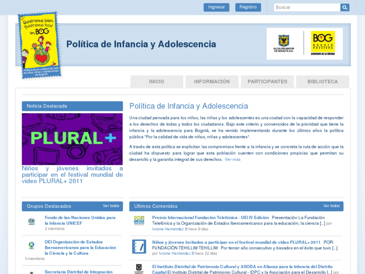 www.politicainfancia.org