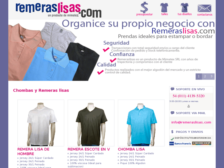 www.remeraslisas.com