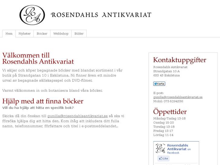 www.rosendahlsantikvariat.com