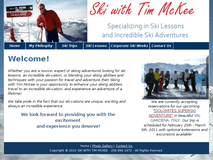 www.skiwithtimmckee.com