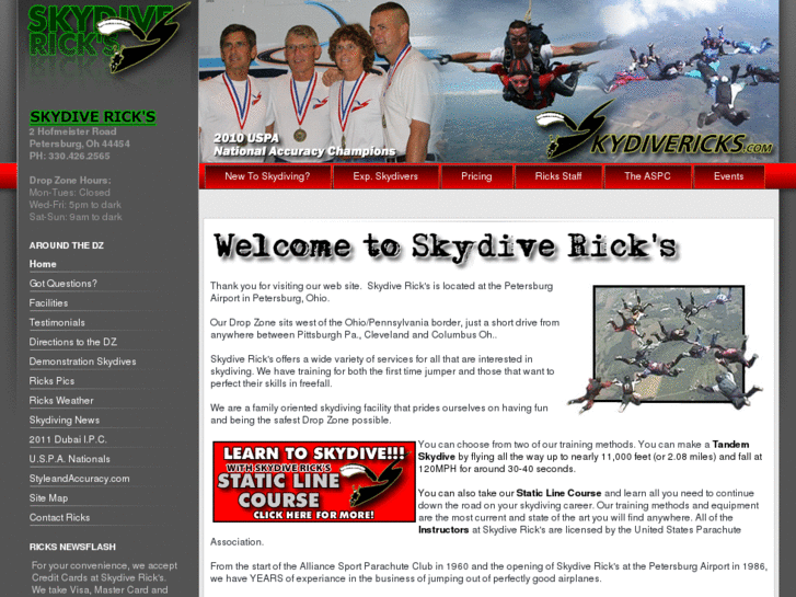 www.skydivericks.com