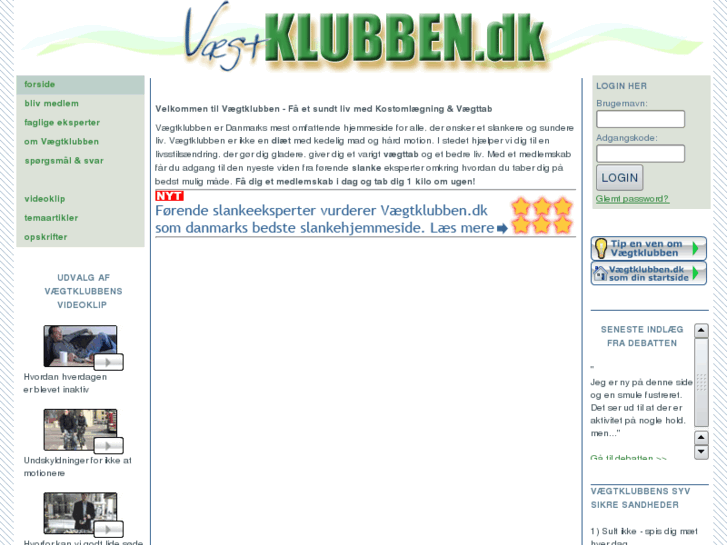 www.vaegtklubben.dk