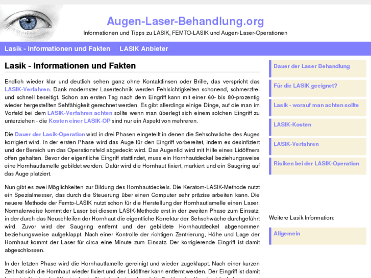 www.augen-laser-behandlung.org