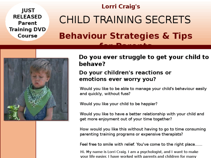 www.childtrainingsecrets.com