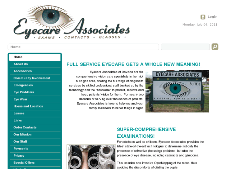 www.davisoneyecare.com