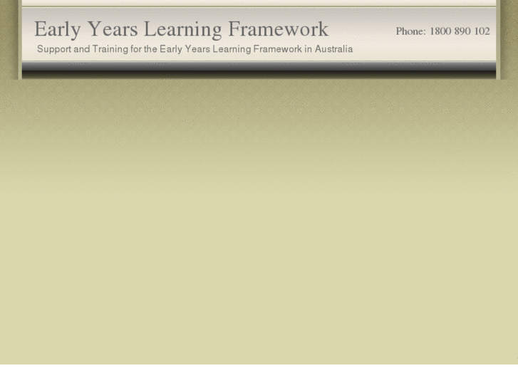 www.earlyyearslearningframework.com.au