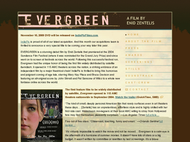 www.evergreenthemovie.com