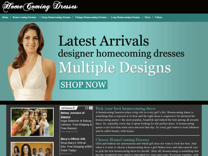 www.homecomingdresses.net