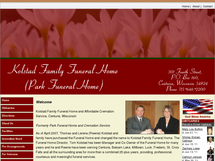 www.kolstadfamilyfuneralhome.com