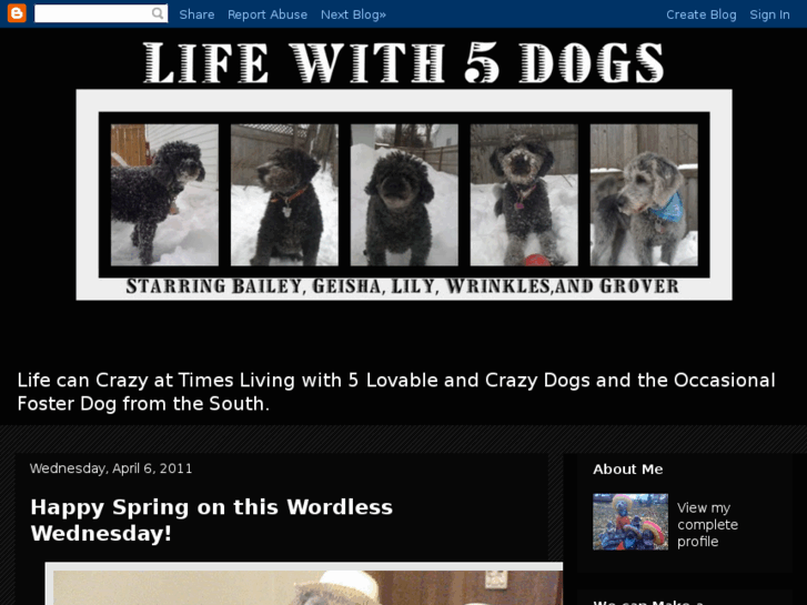 www.lifewith5dogs.com