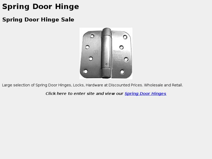 www.springdoorhinge.com