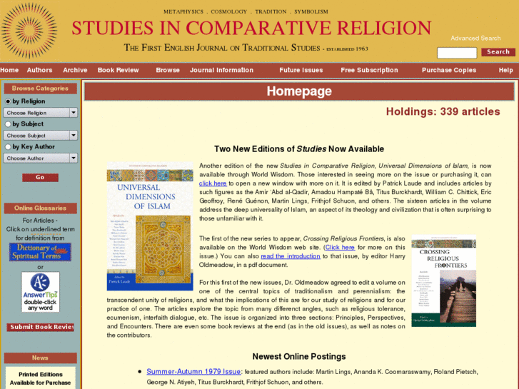 www.studiesincomparativereligion.com