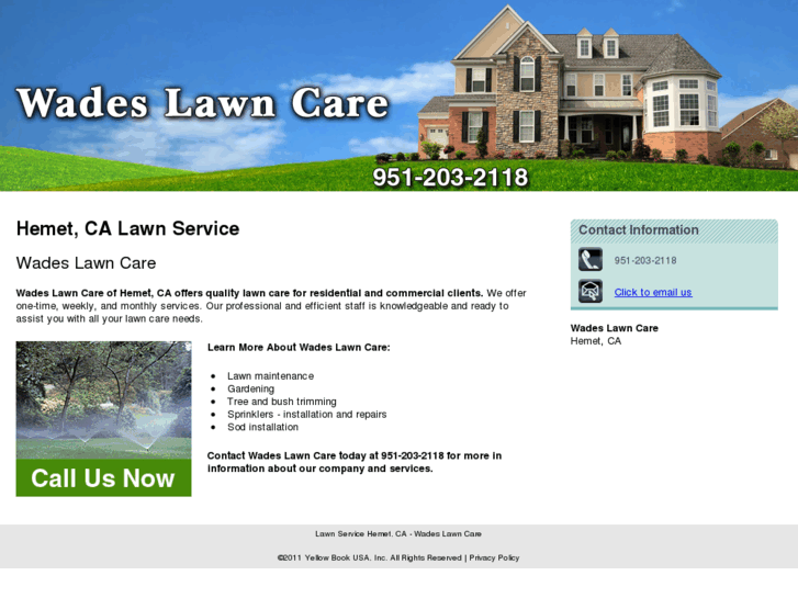 www.wadeslawncare.com