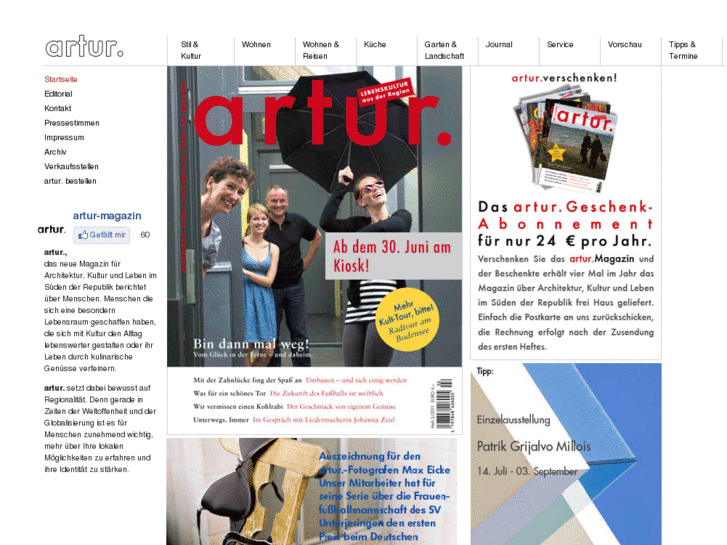 www.artur-magazin.de