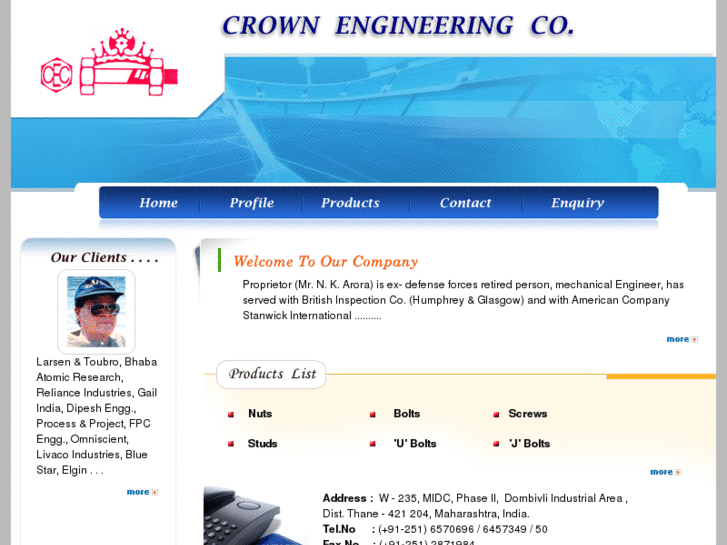 www.crownindustrialfasteners.com