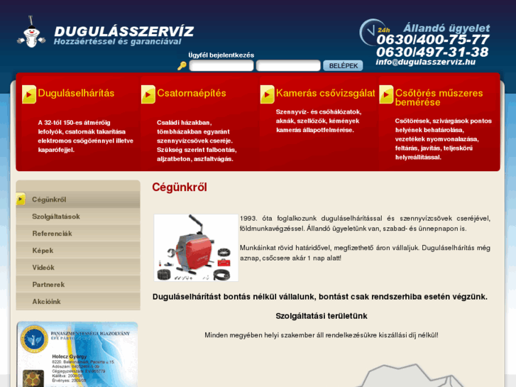 www.dugulasszerviz.hu