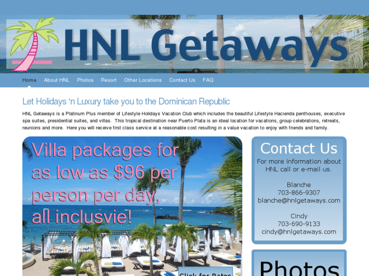 www.hnlgetaways.com