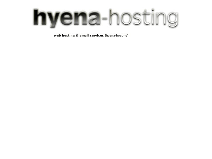 www.hyena-hosting.com