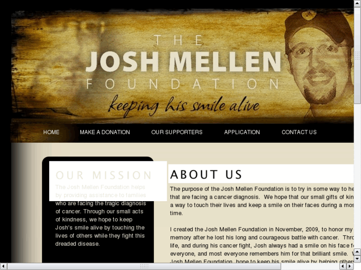 www.joshmellenfoundation.org