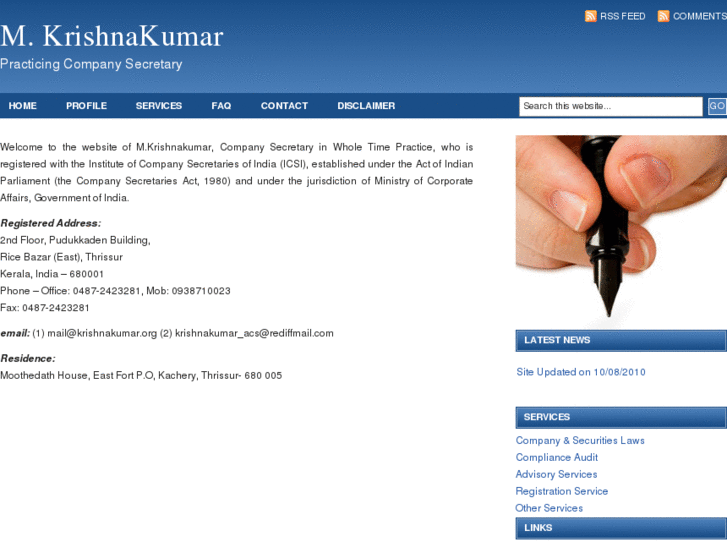 www.krishnakumar.org