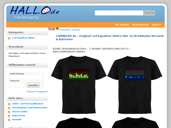 www.led-equalizer-leuchtshirts.de