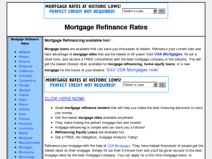 www.mortgageratesrefinancing.com